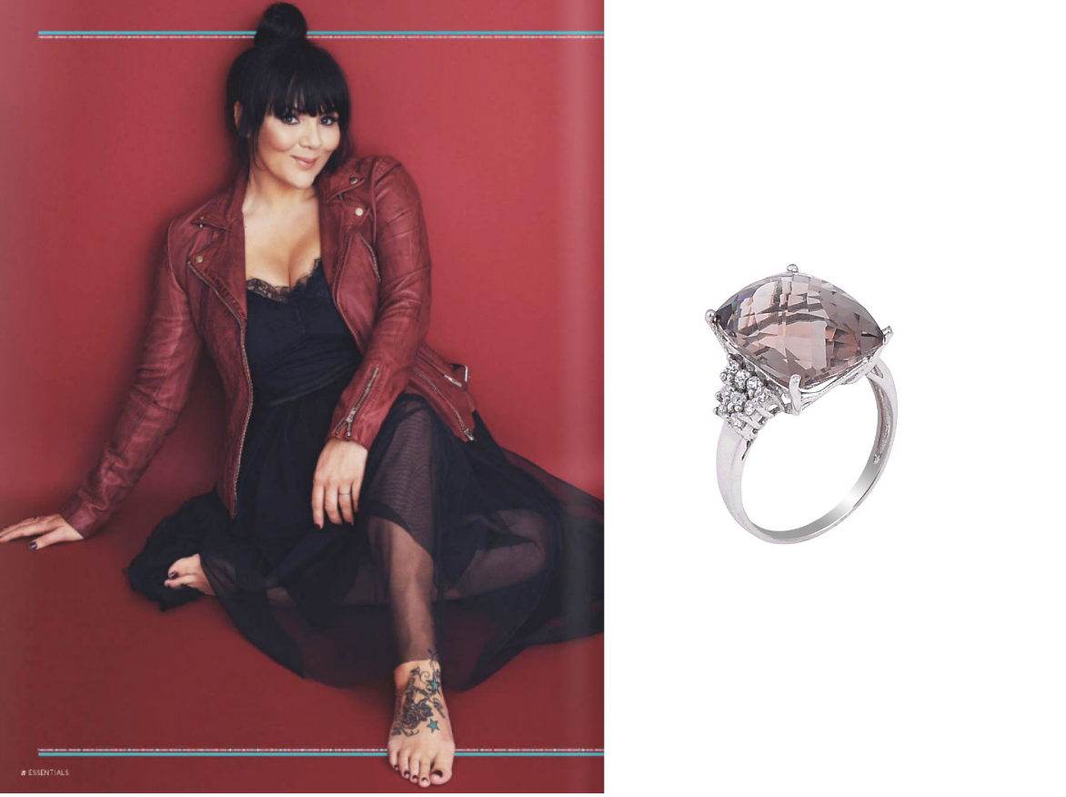 Martine McCutcheon Wears H.AZEEM