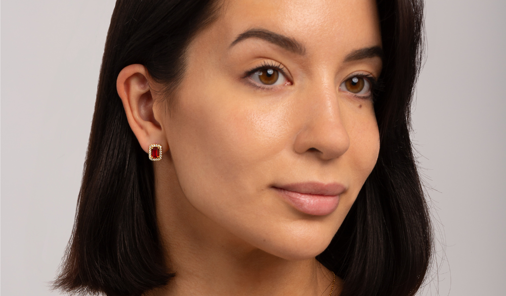 Garnet Earrings