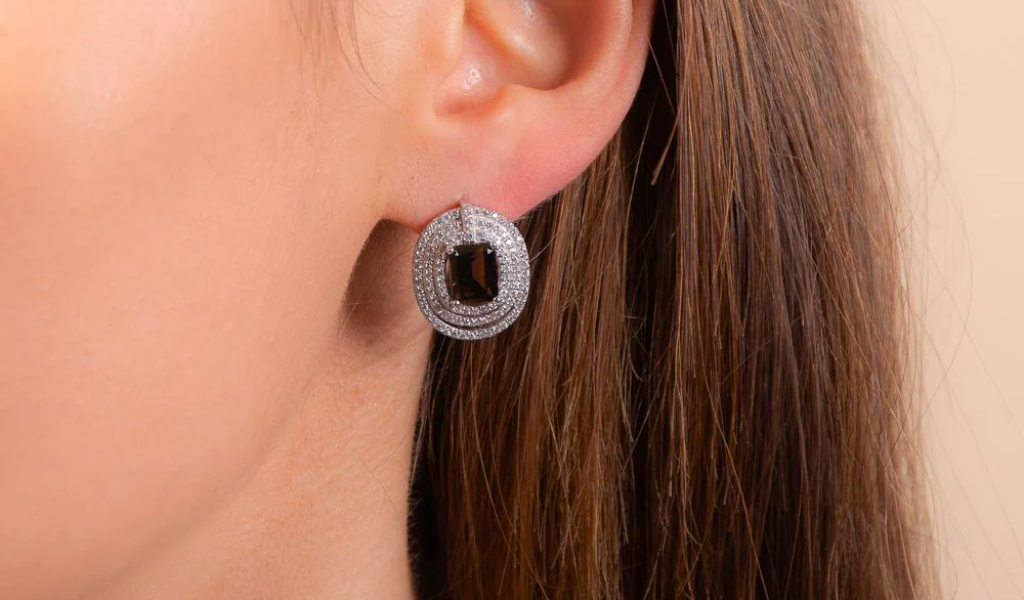 Smoky Quartz Earrings