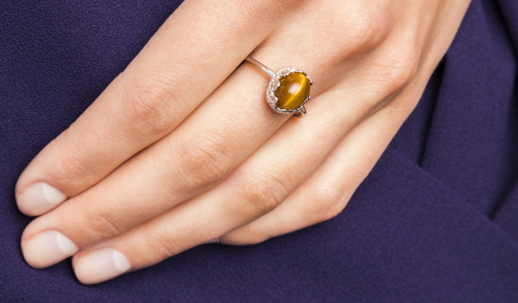 Tiger Eye Rings