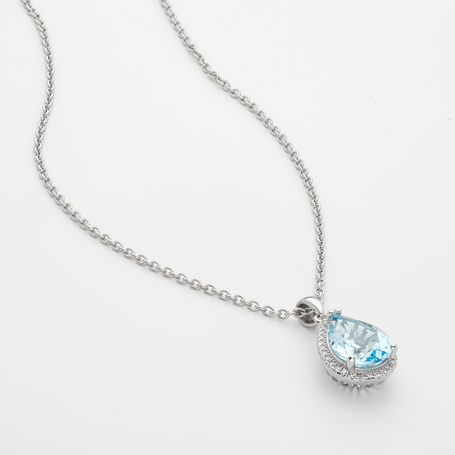 Luscious Blue Topaz Necklace