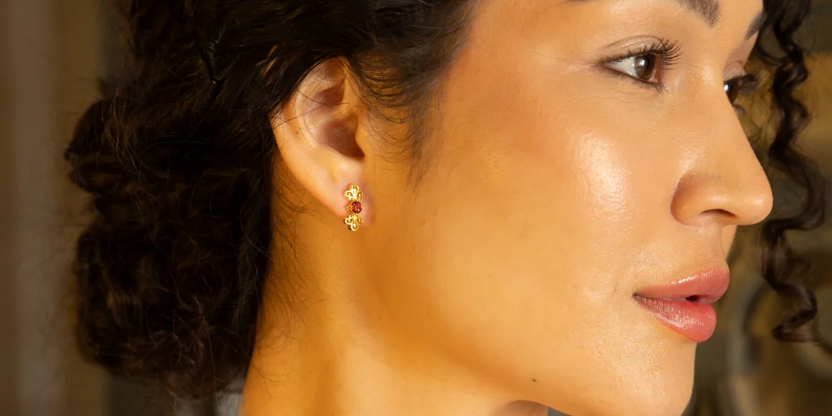 How to Clean Gold-Plated Earrings: Care Tips for 18k Gold-Plated Sterling Silver