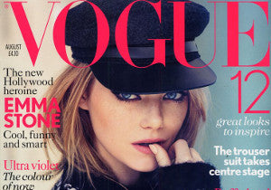 H.AZEEM's Black Algate Ring in August issue of Vogue - Olympics Special Edition
