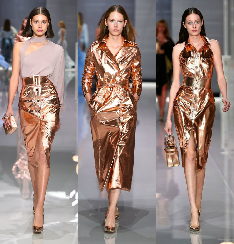 Rose Gold Accents for Fashion Week