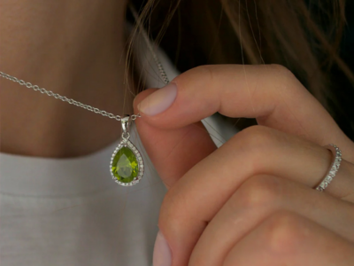 Peridot jewellery - august birthstone