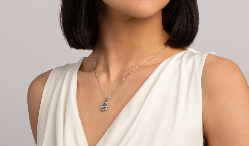 Blue Topaz Necklaces
