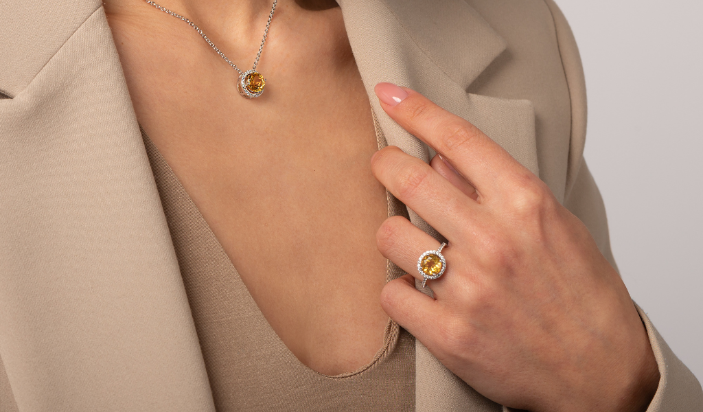 Citrine Rings