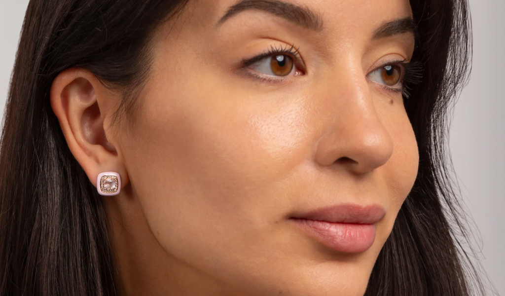 Rose Quartz Earrings