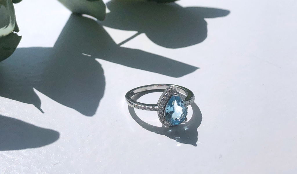 Blue Topaz Rings
