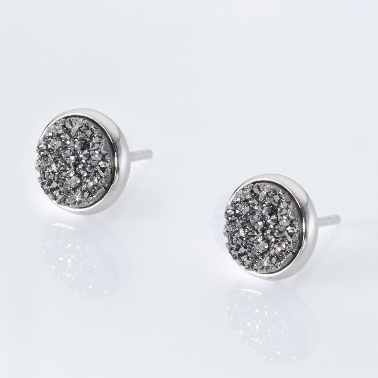 Elara Silver Studs