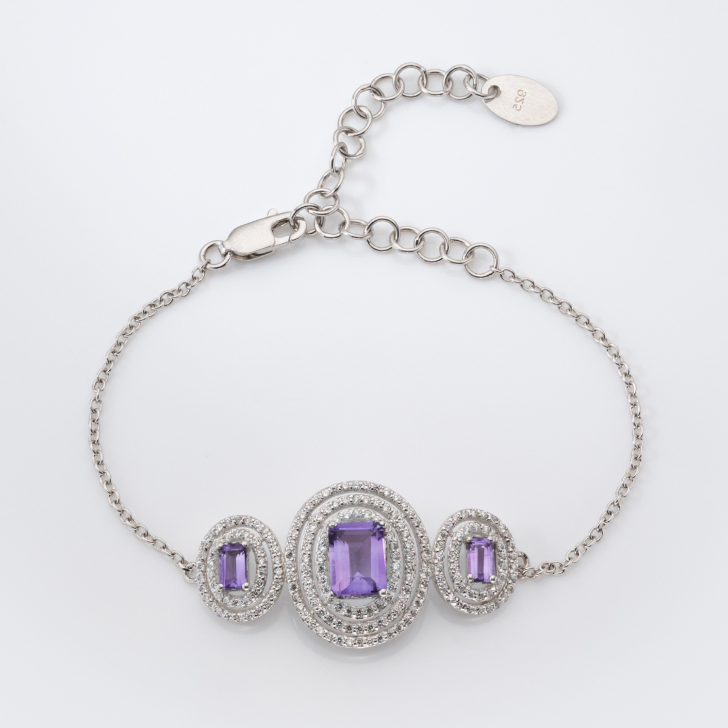 Stunning Amethyst Bracelet