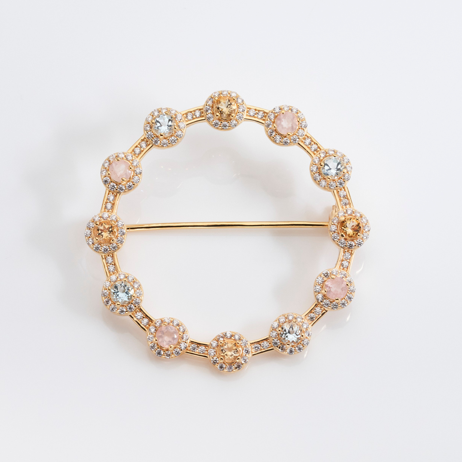 Venus Gold Brooch