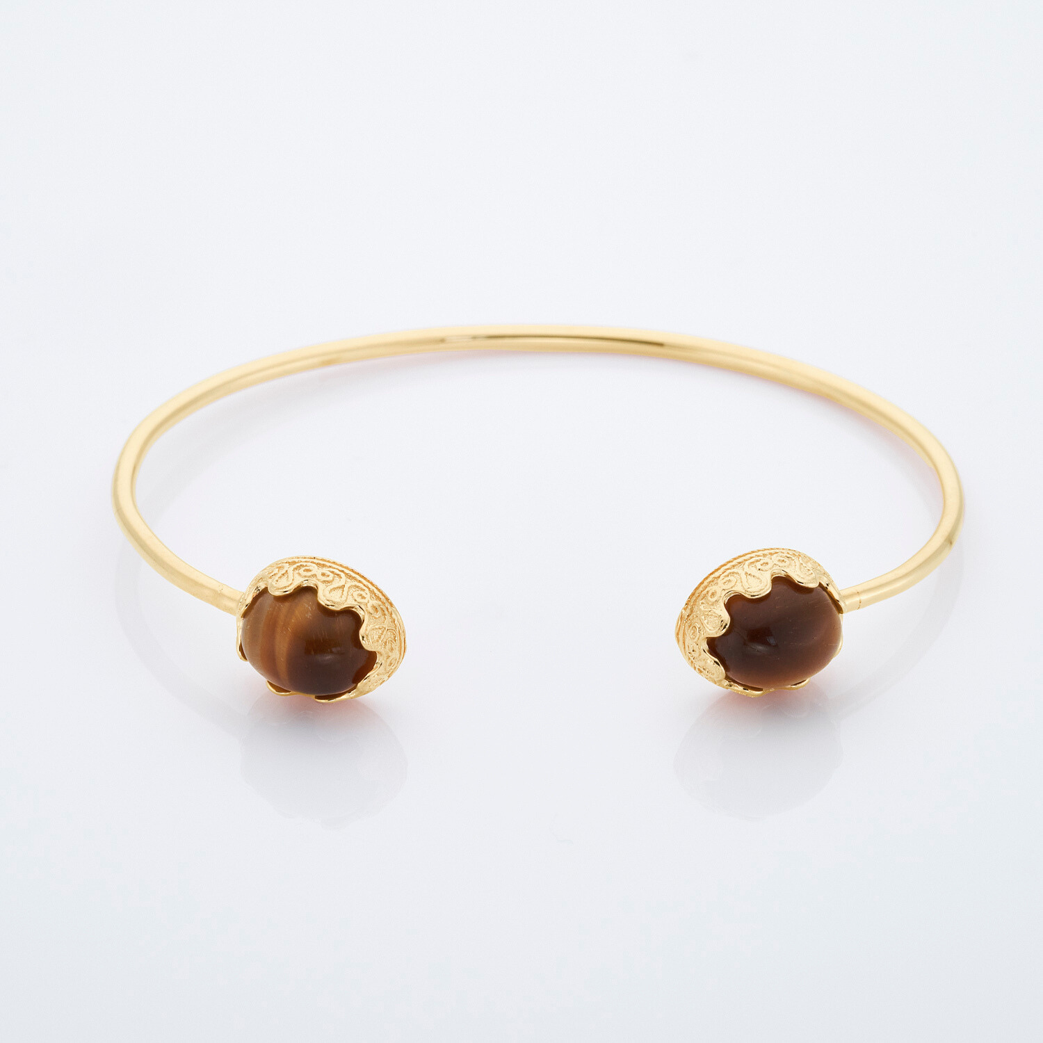 Lioness Gold Bangle