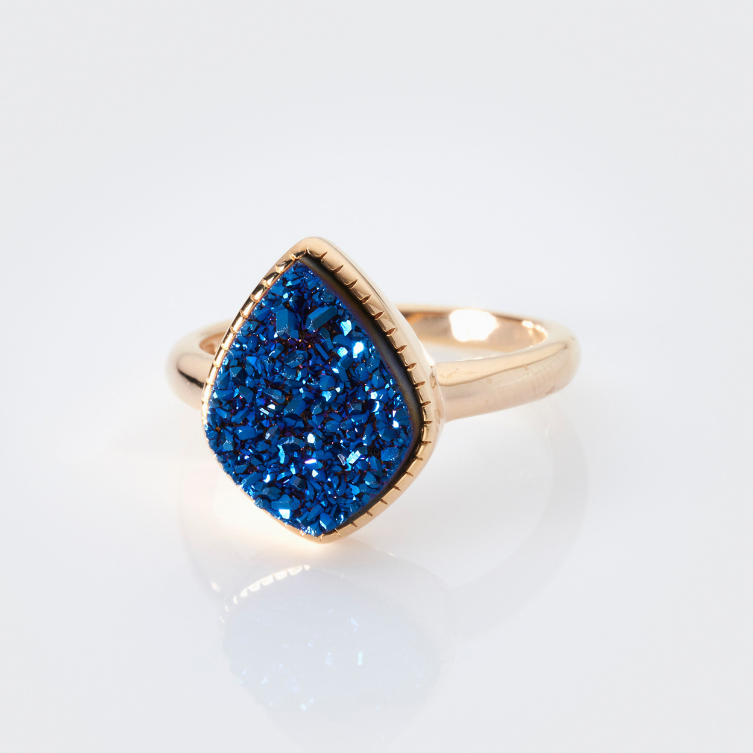 Elara Star Blue Ring