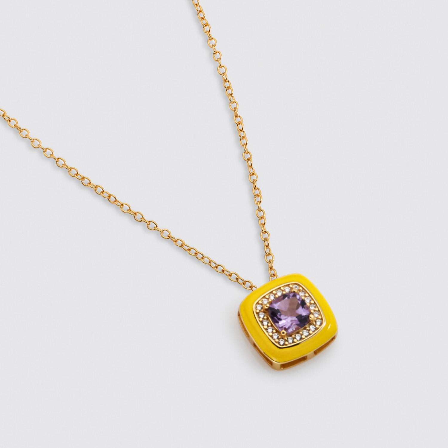 Athena Amethyst Necklace