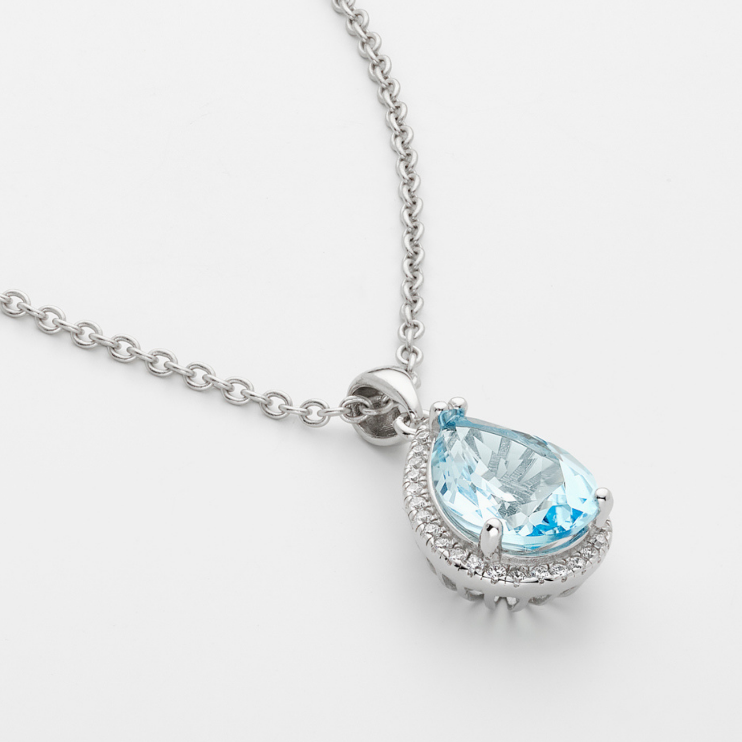 Luscious Blue Topaz Necklace