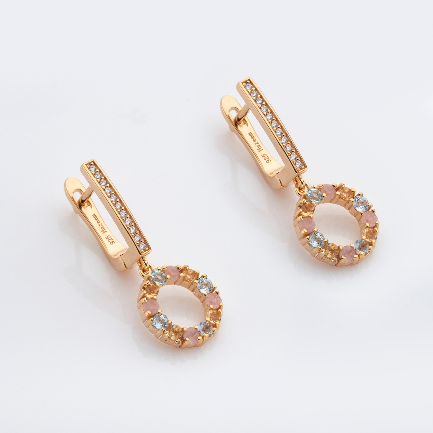 Venus Gold Drop Earrings