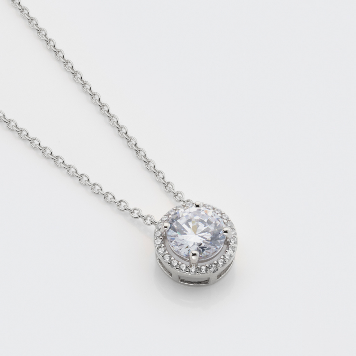 Royal White Topaz Necklace