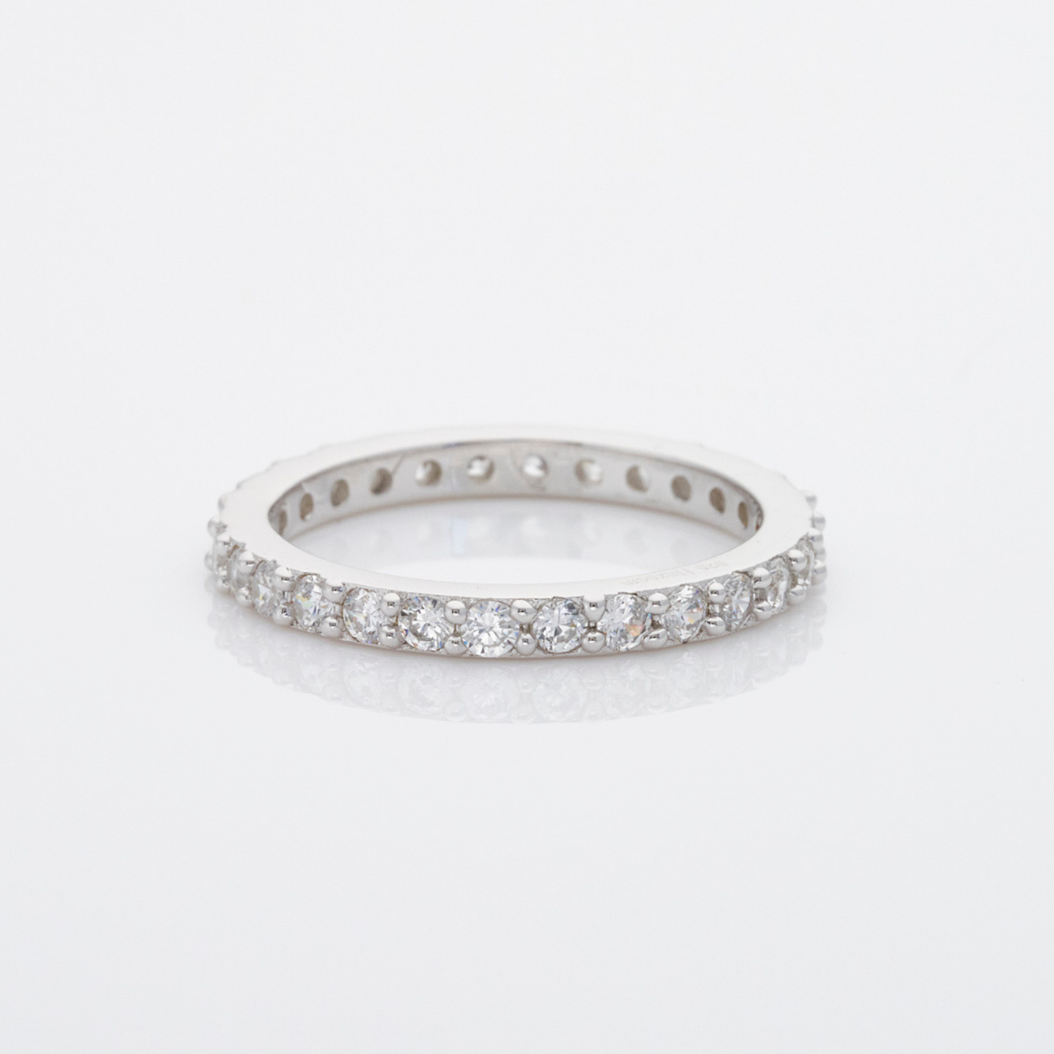 Silver Single Stacking Ring