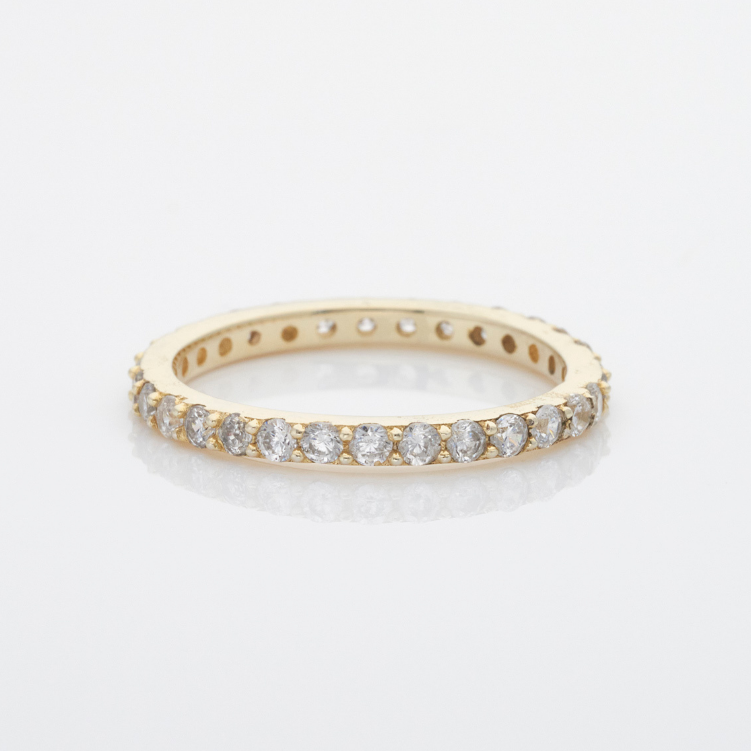 Gold Single Stacking Ring