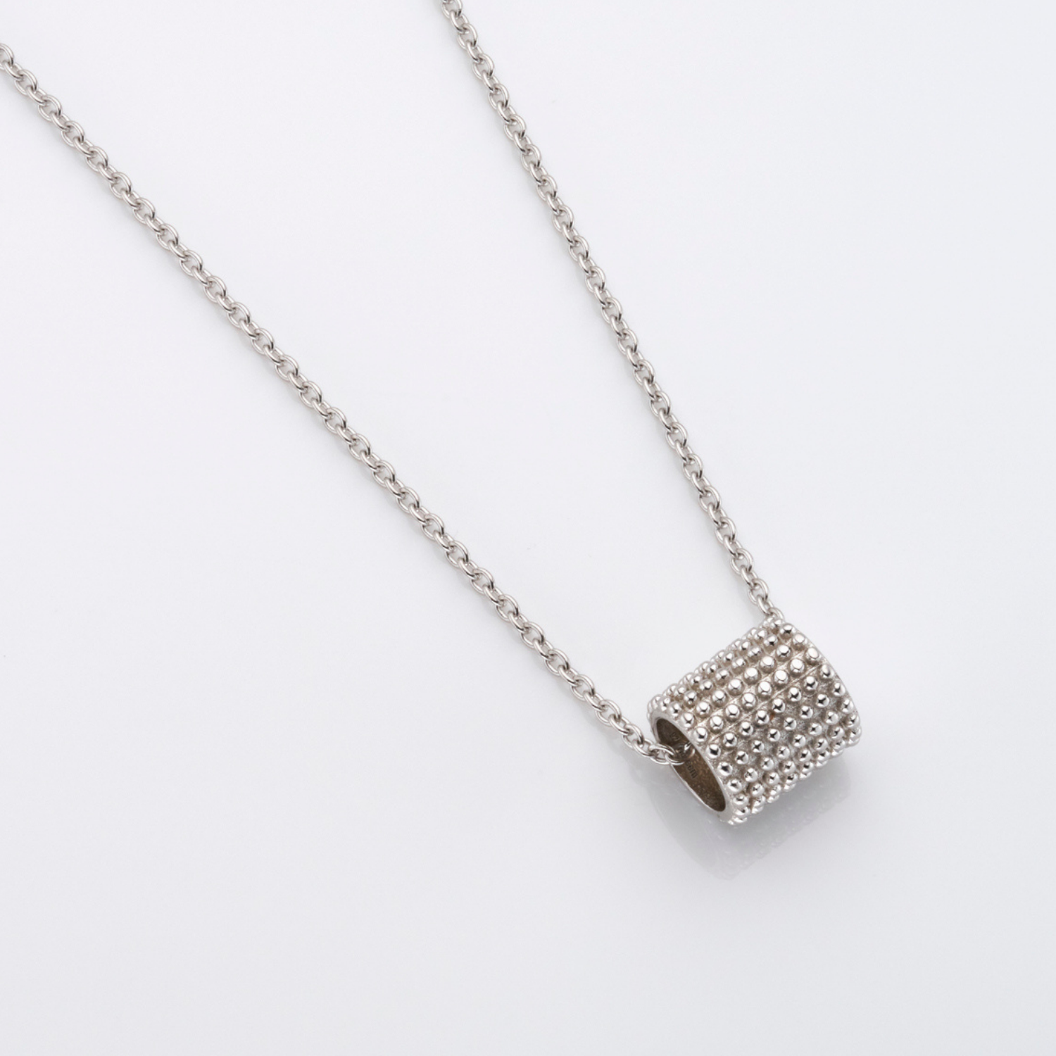 Barrel Silver Pendant