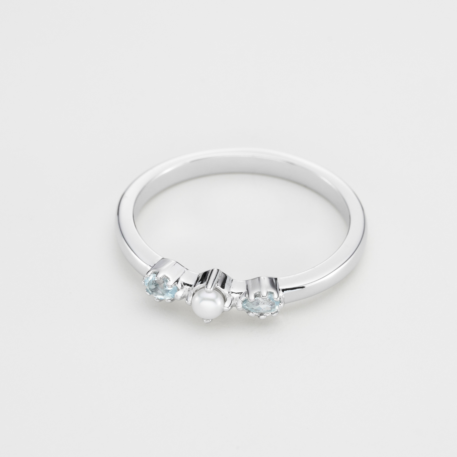 Historic Royal Palaces Jewel Blue Topaz Tiara Ring