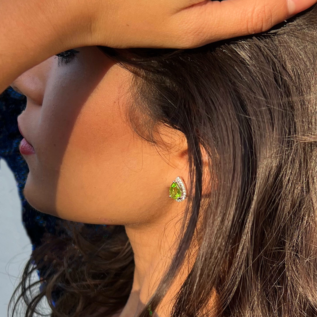 Luscious Peridot Earrings