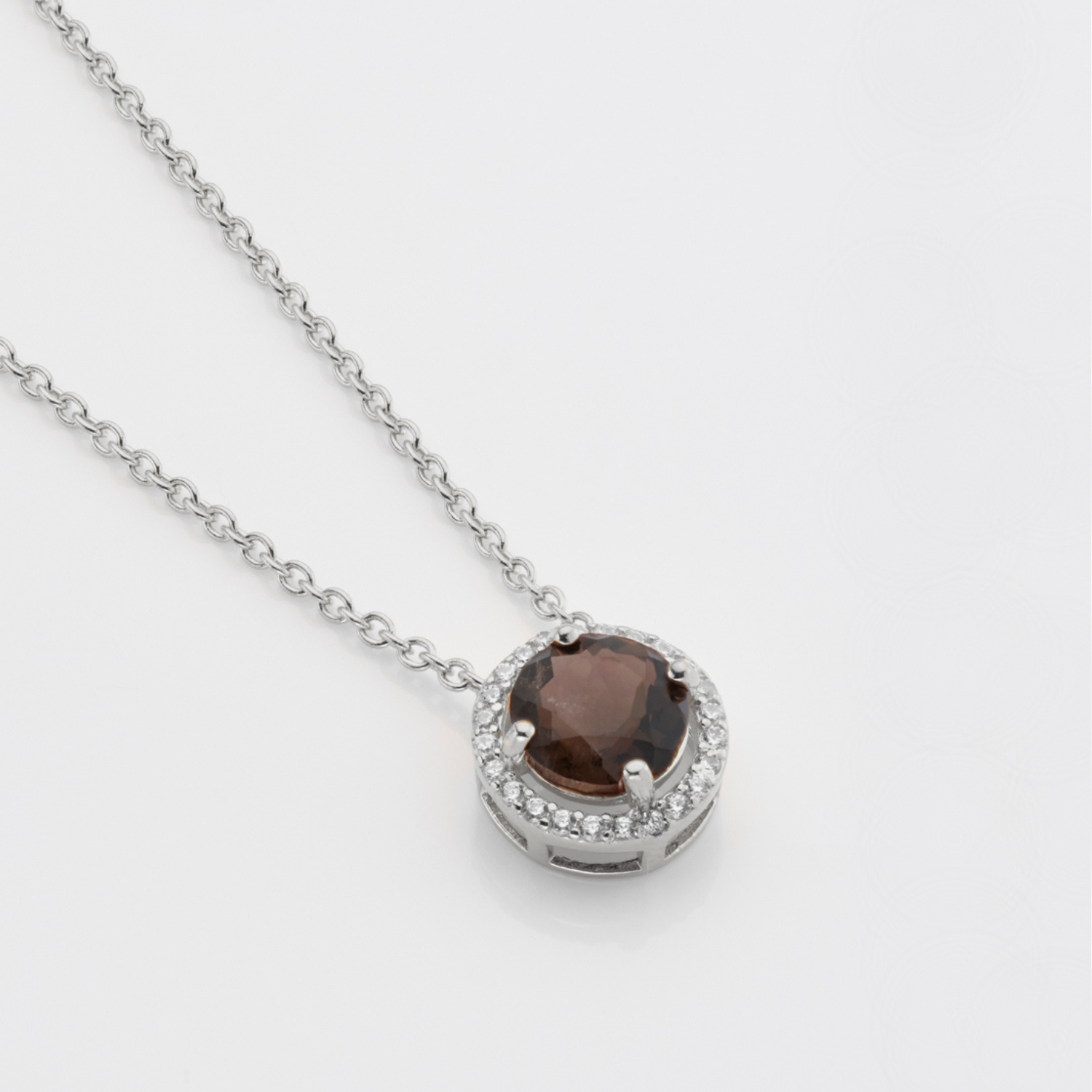 Royal Smoky Quartz Necklace