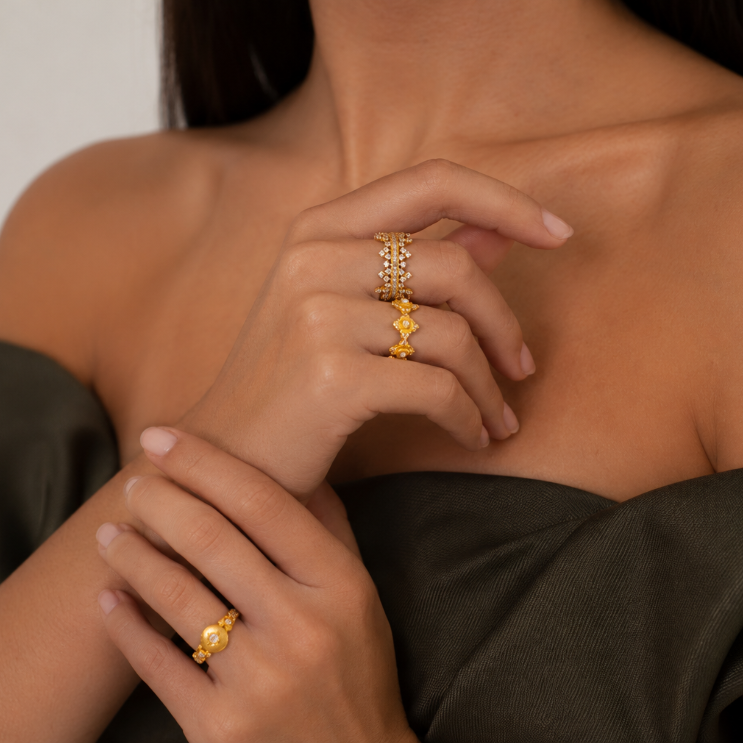 Reina Crown Ring
