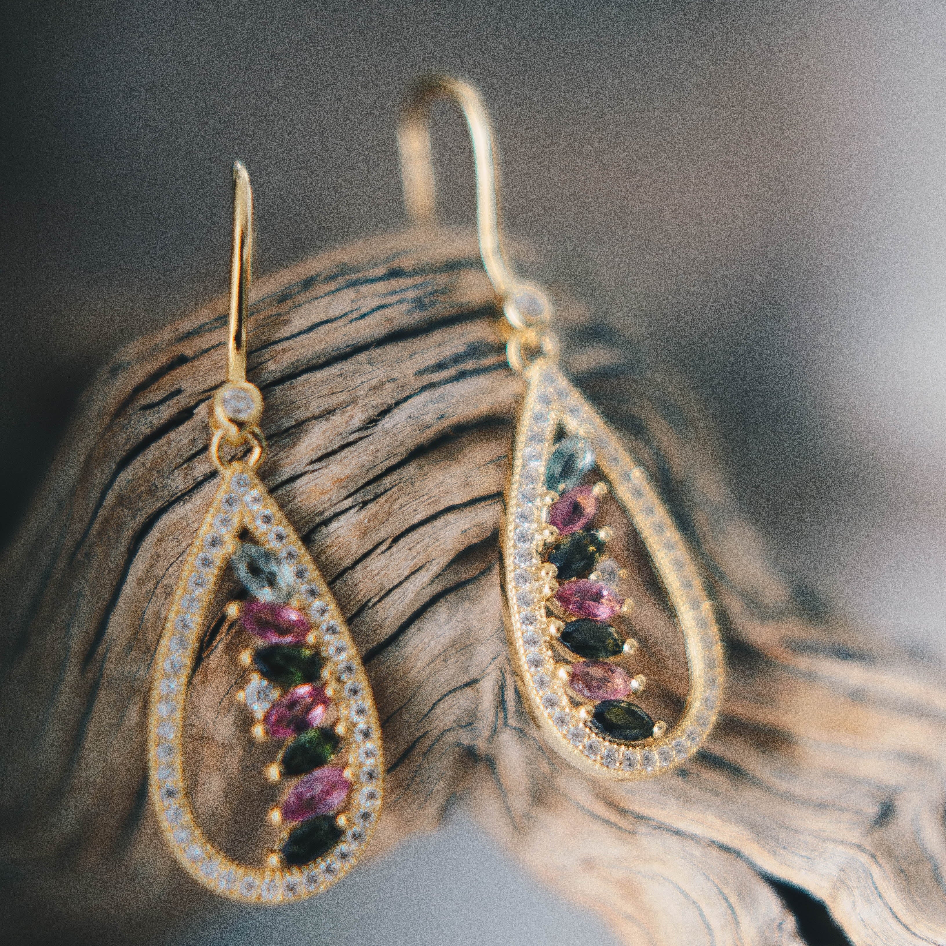 Tourmaline jewellery