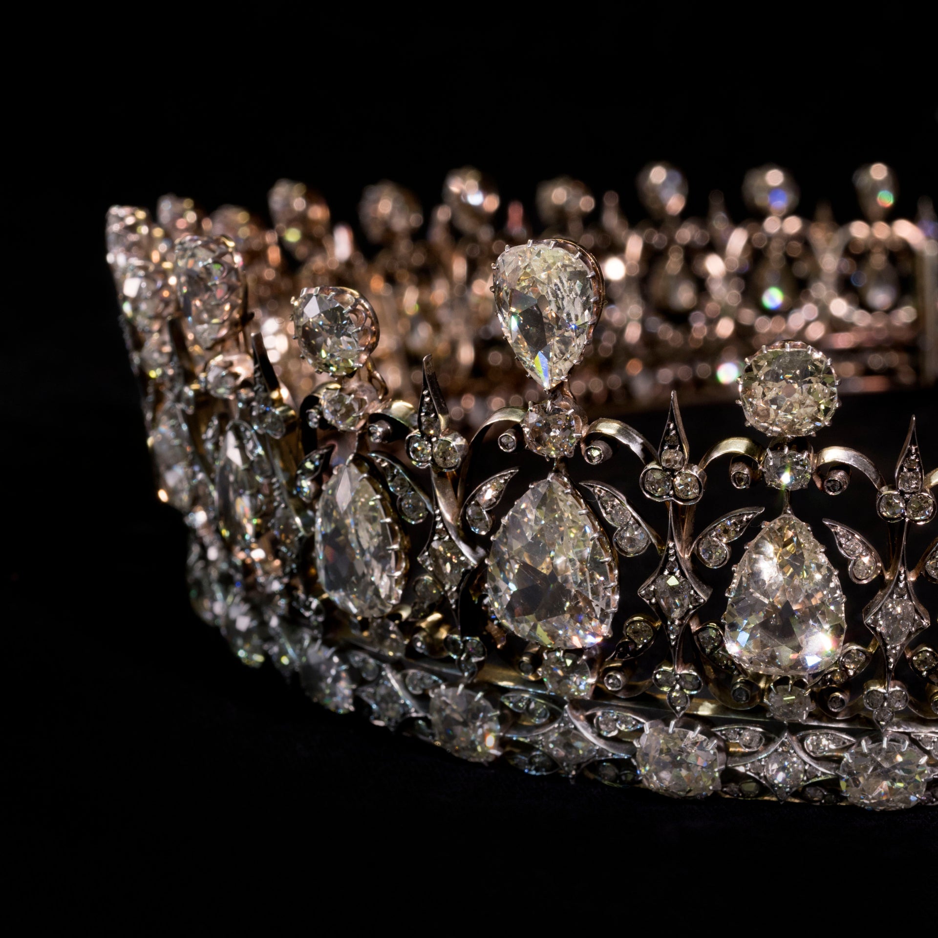 close up of fife tiara
