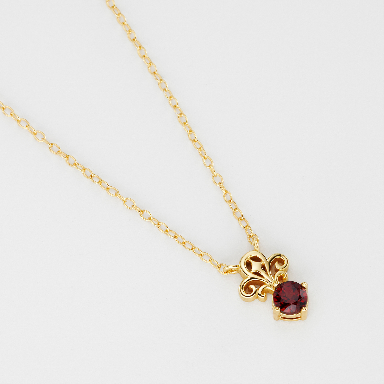 Historic Royal Palaces Jewel Garnet Necklace