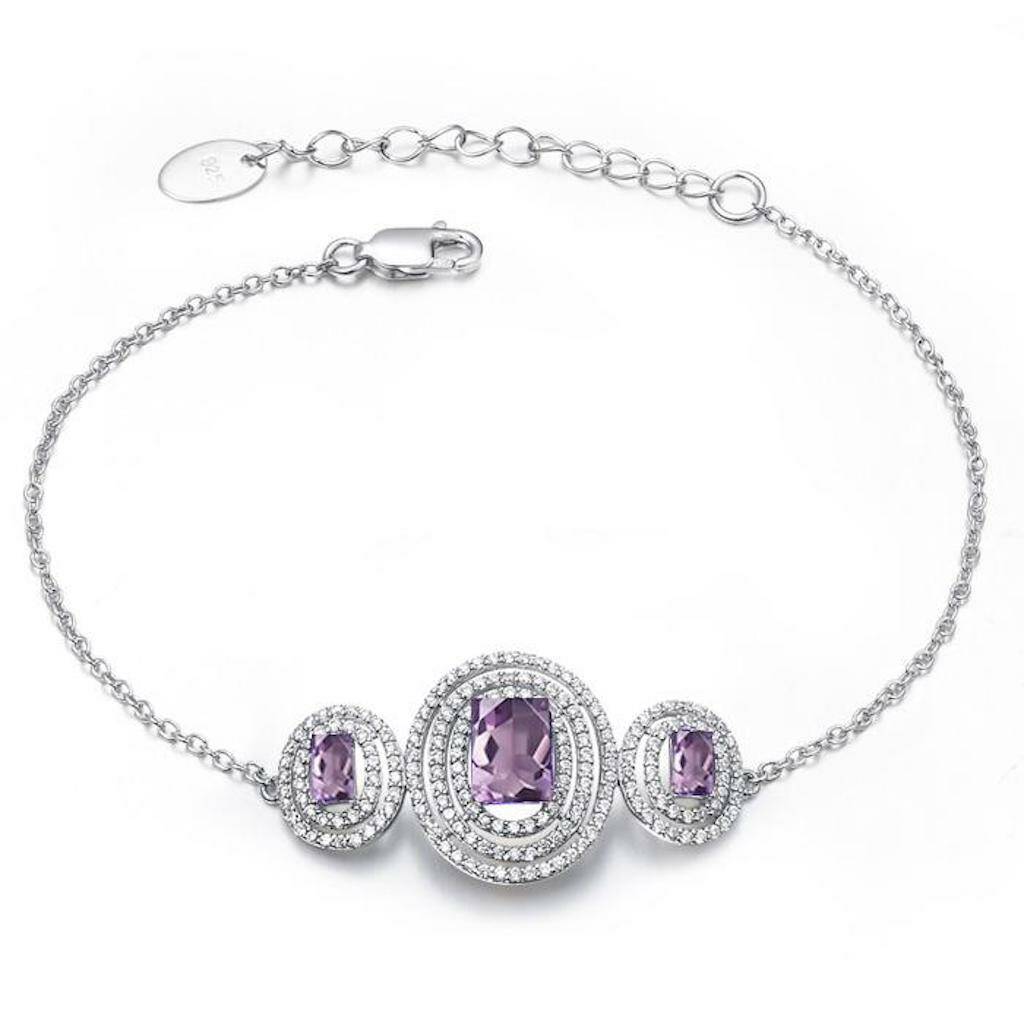 Stunning Amethyst Bracelet
