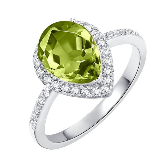 Luscious Peridot Ring - H.AZEEM London
