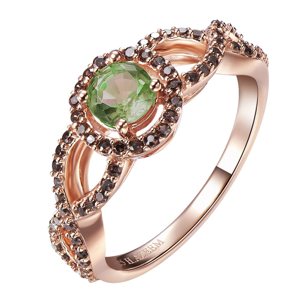 Dreamy Green Tourmaline Ring - H.AZEEM London