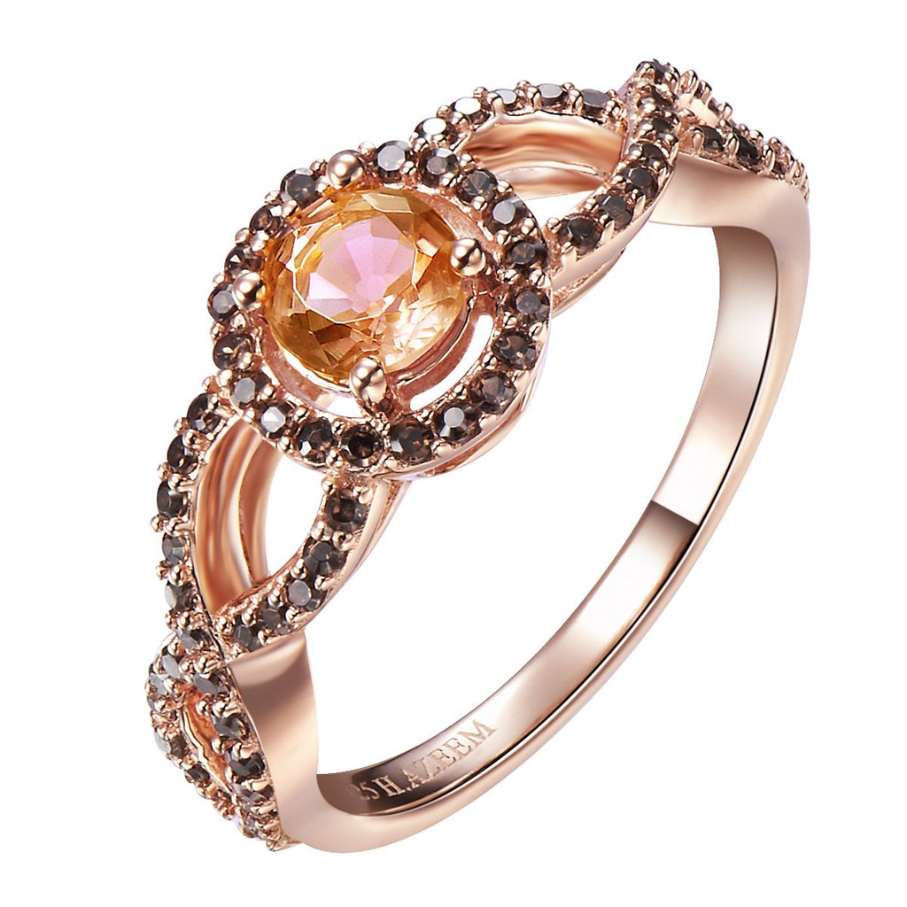 Dreamy Yellow Tourmaline Ring - H.AZEEM London