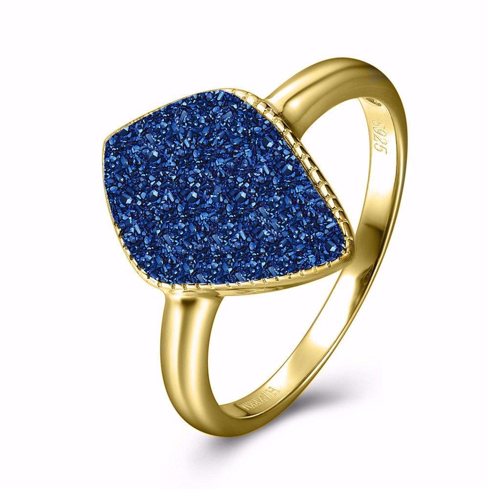 Elara's Star Blue Ring