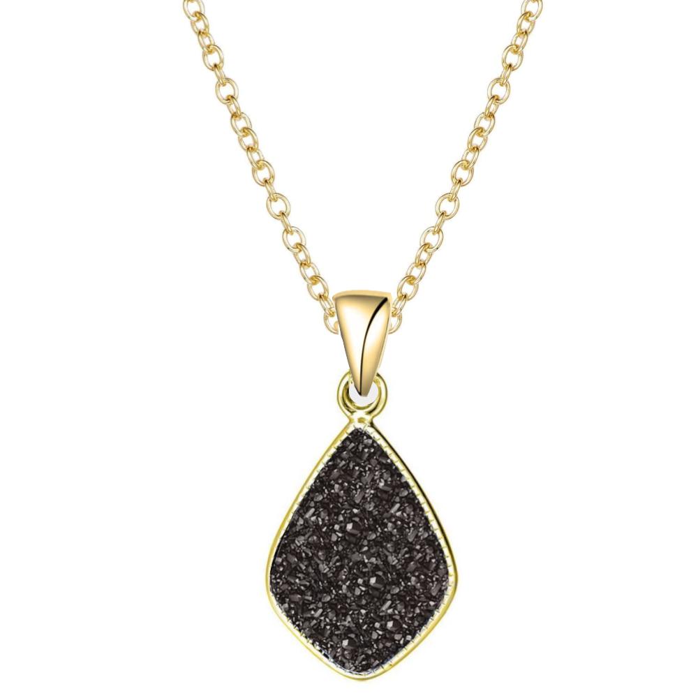 Elara's Star Black Necklace