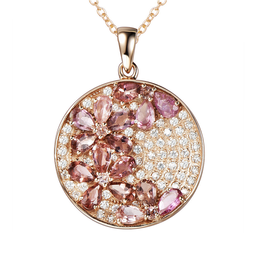 Enchanted Blossom Rose Gold Necklace