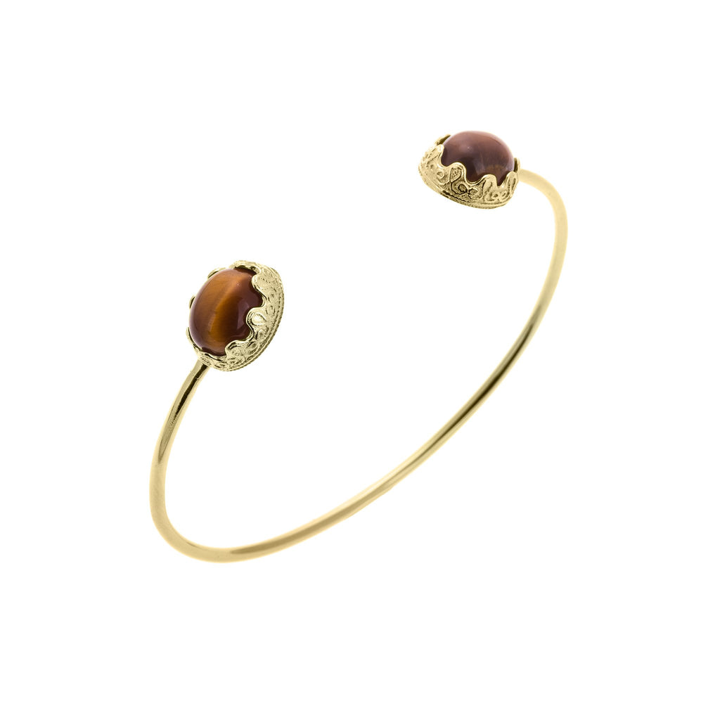 Lioness Gold Bangle - H.AZEEM London