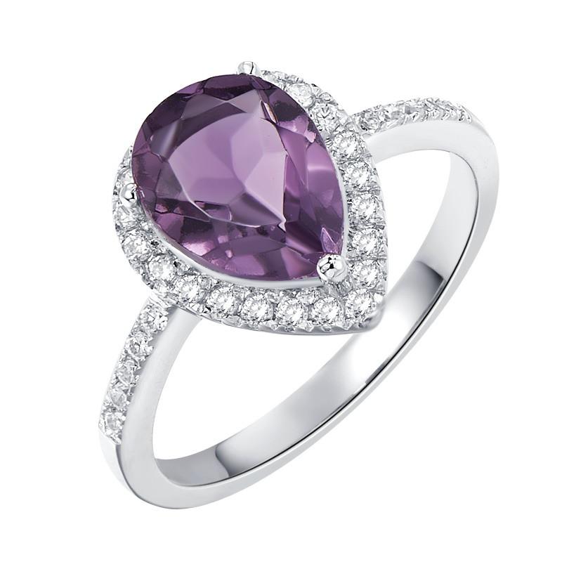 Luscious Amethyst Ring - H.AZEEM London