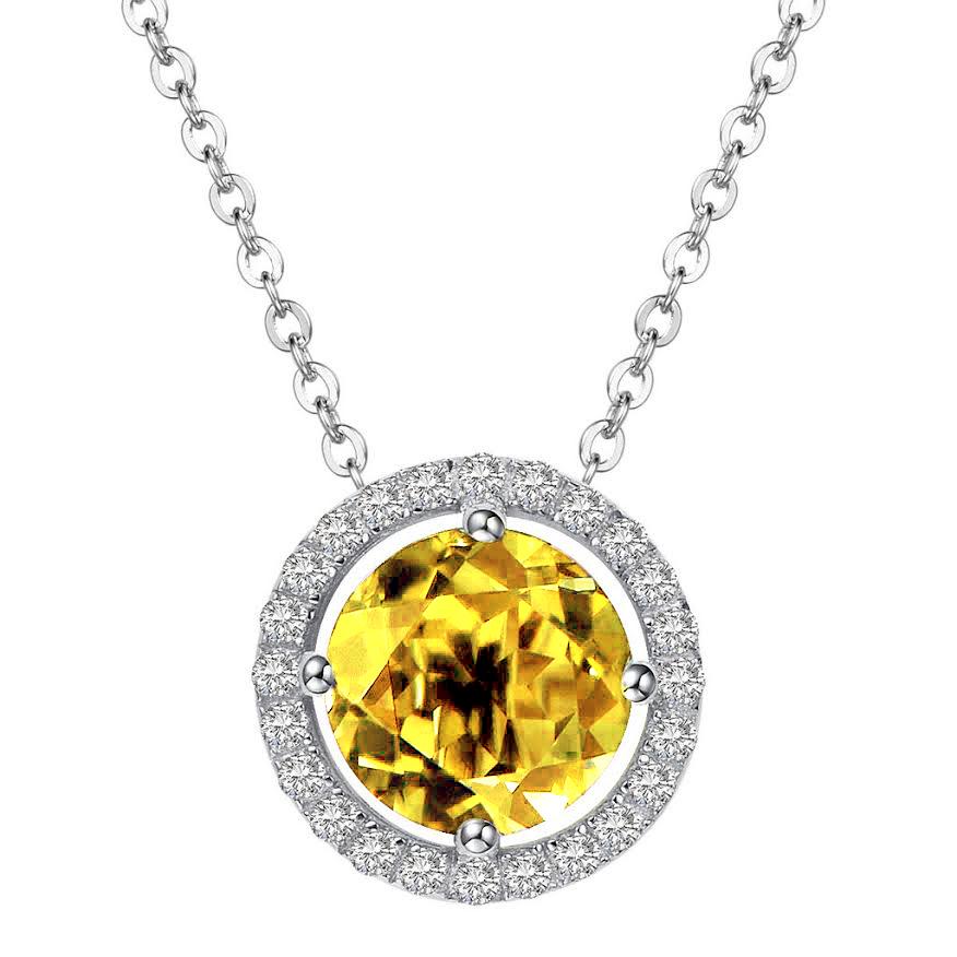 Royal Citrine Necklace