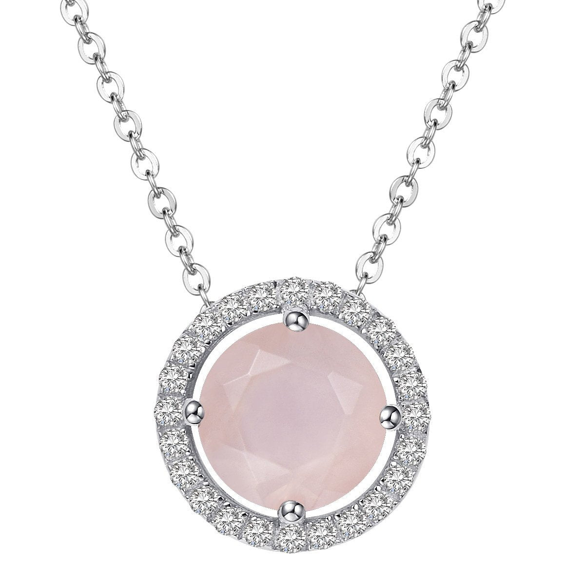 Royal Rose Quartz Necklace