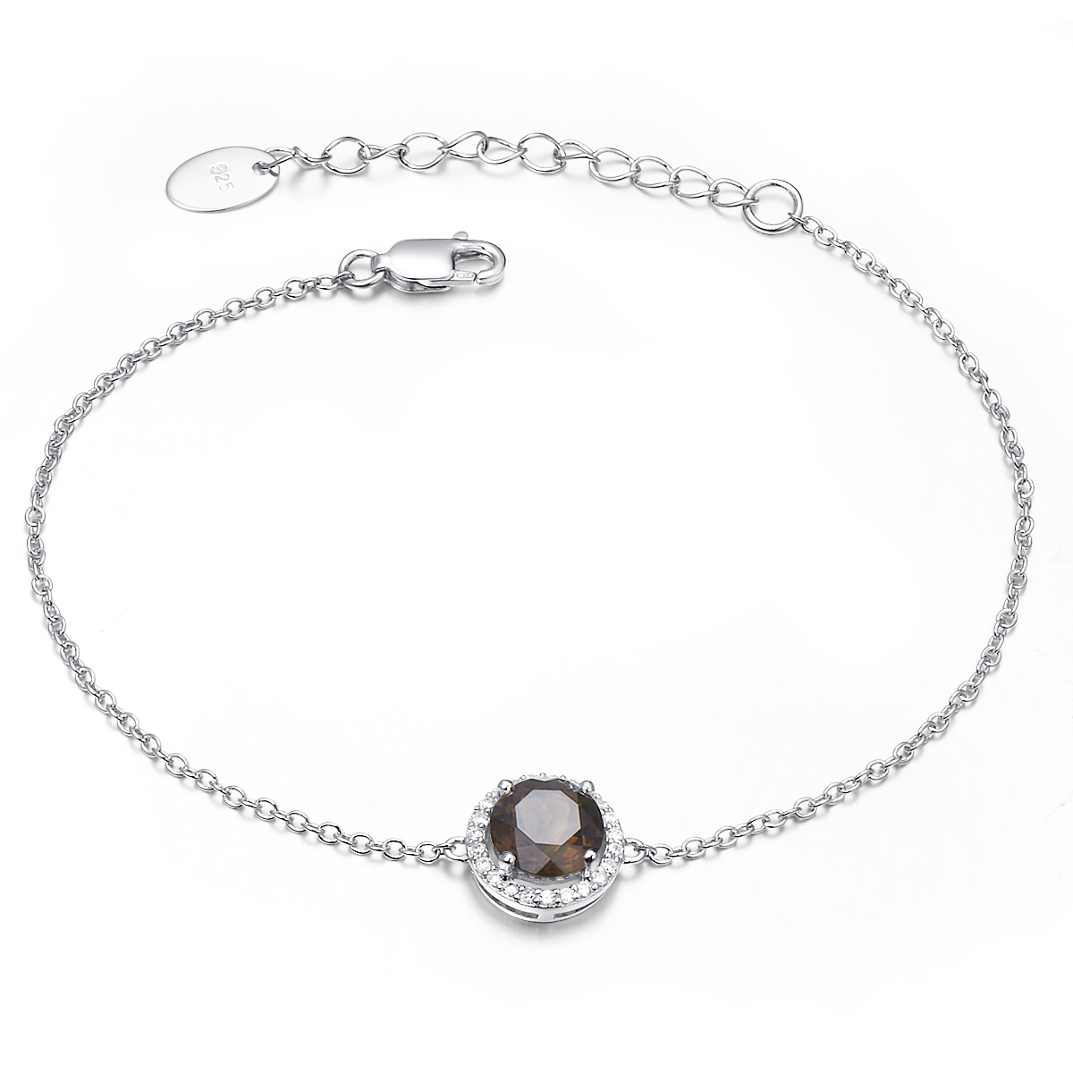 Royal Smoky Quartz Bracelet