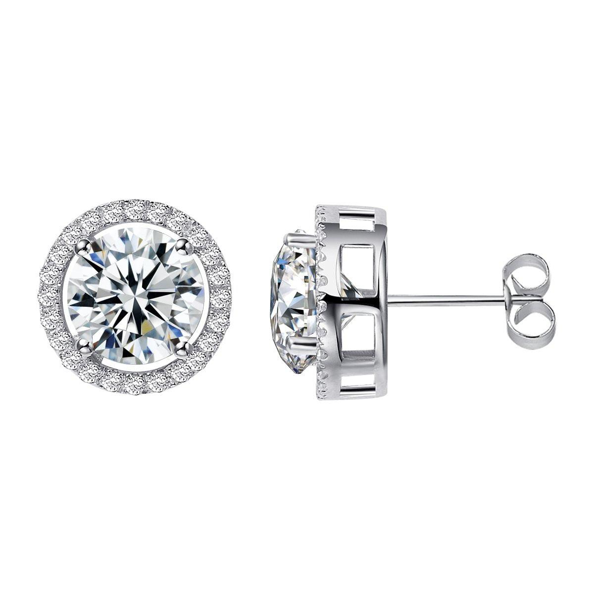 Royal White Topaz Earrings