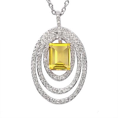 Stunning Citrine Necklace - H.AZEEM London