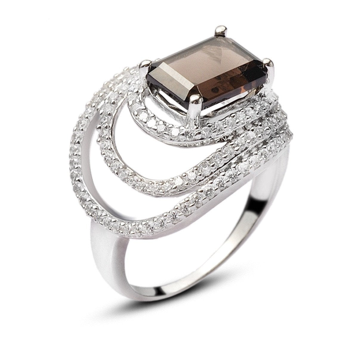 Stunning Smoky Quartz Ring