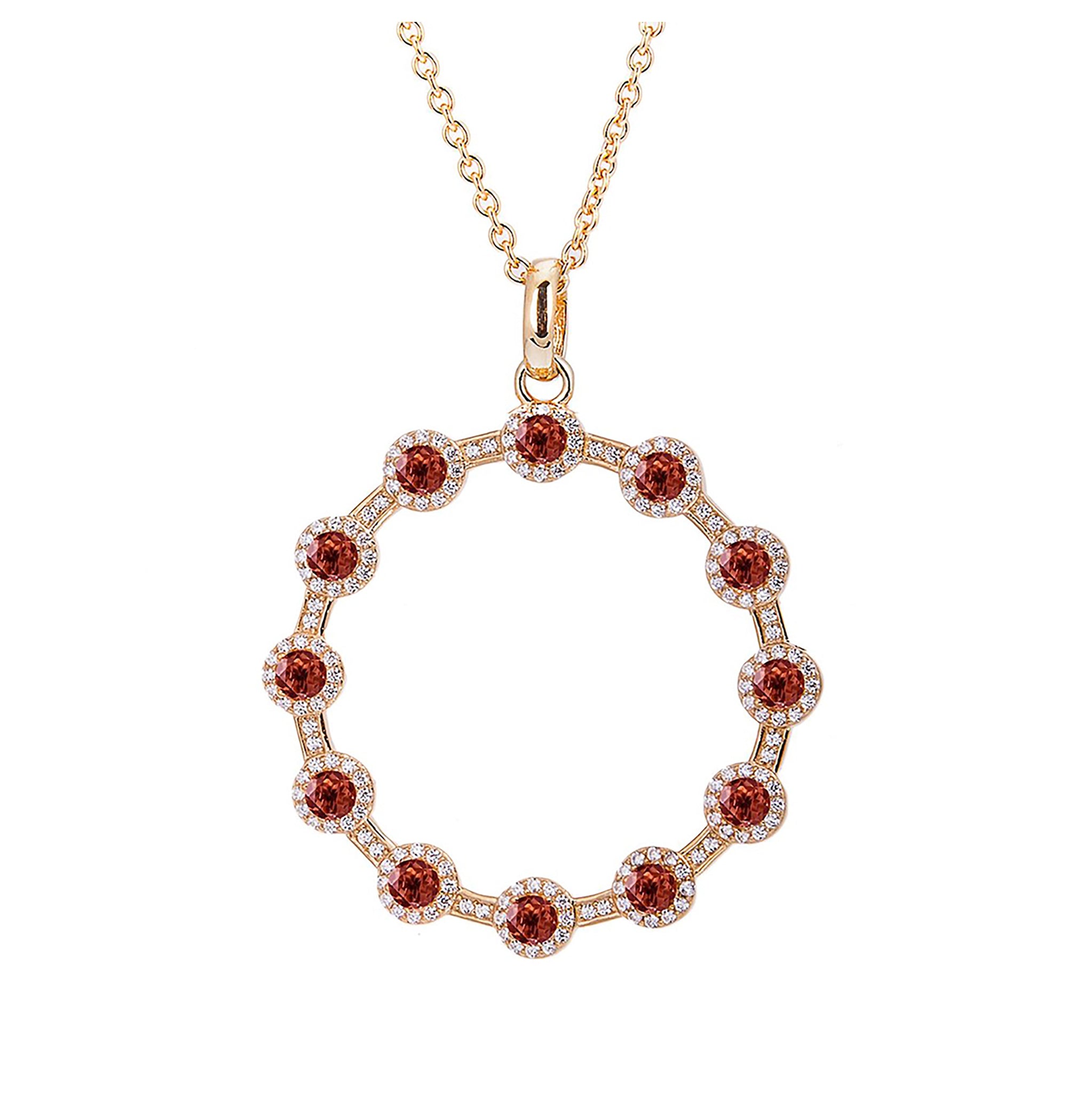 Venus Garnet Pendant
