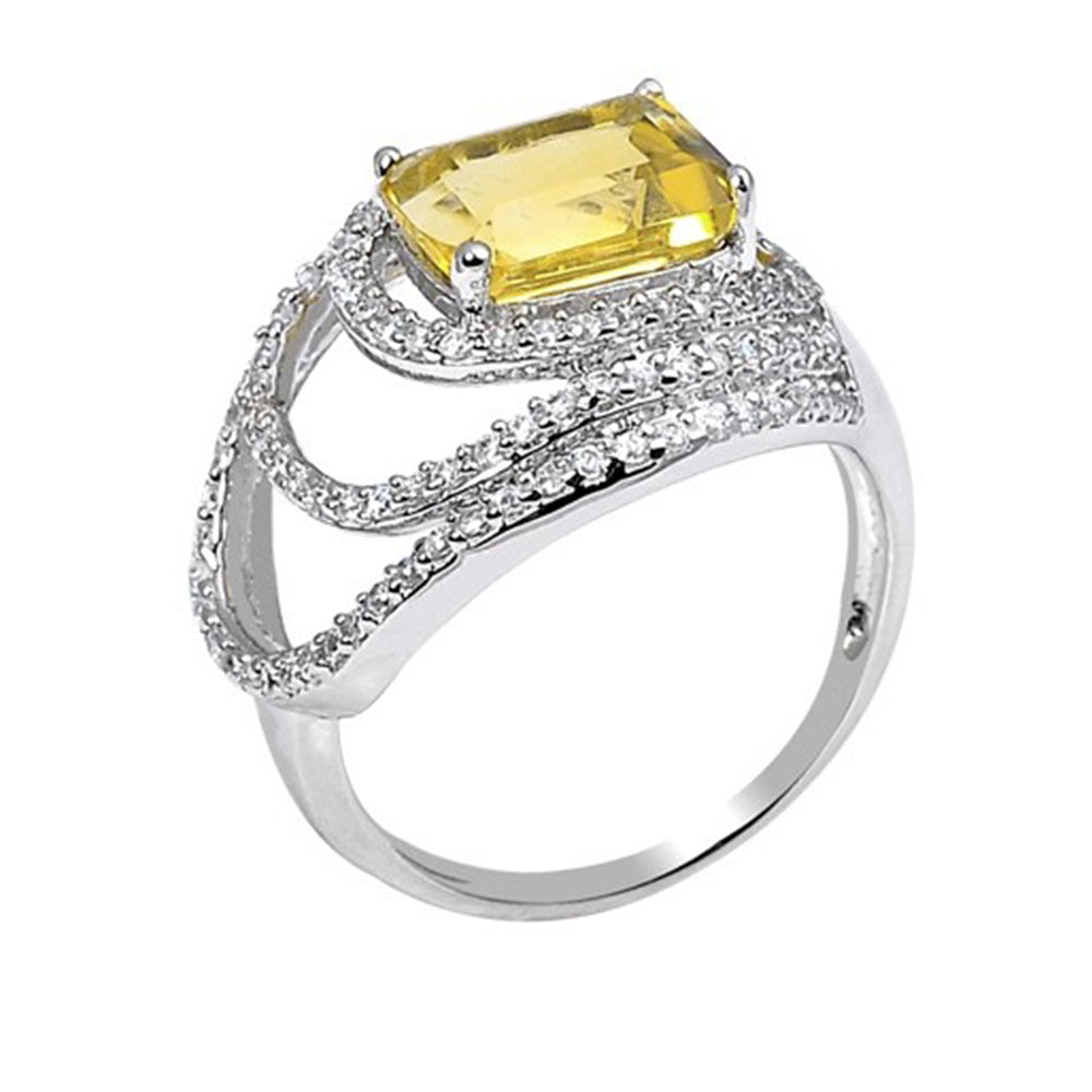 Stunning Citrine Ring - H.AZEEM London
