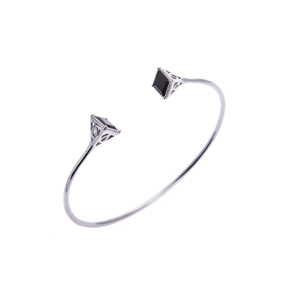 Admiral Silver Bangle - H.AZEEM London